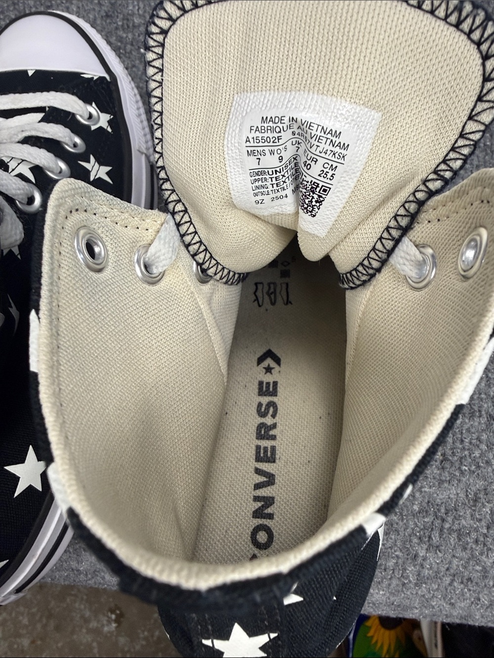 Converse Chuck Taylor All Star High-Top Sneakers Men’s 7 Women’s 9 NWOT - Picture 13 of 14